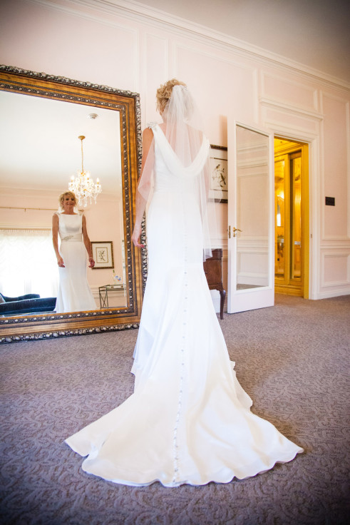 Bride at Highlands Ranch Mansion