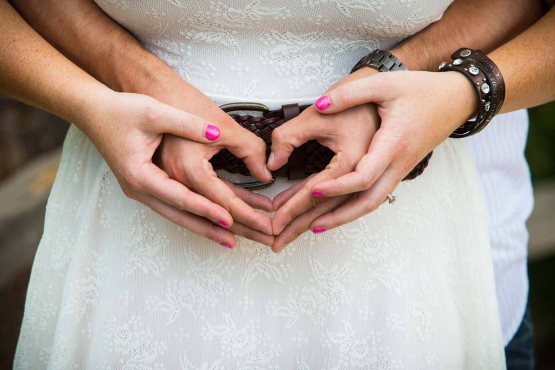 Creative engagement photography