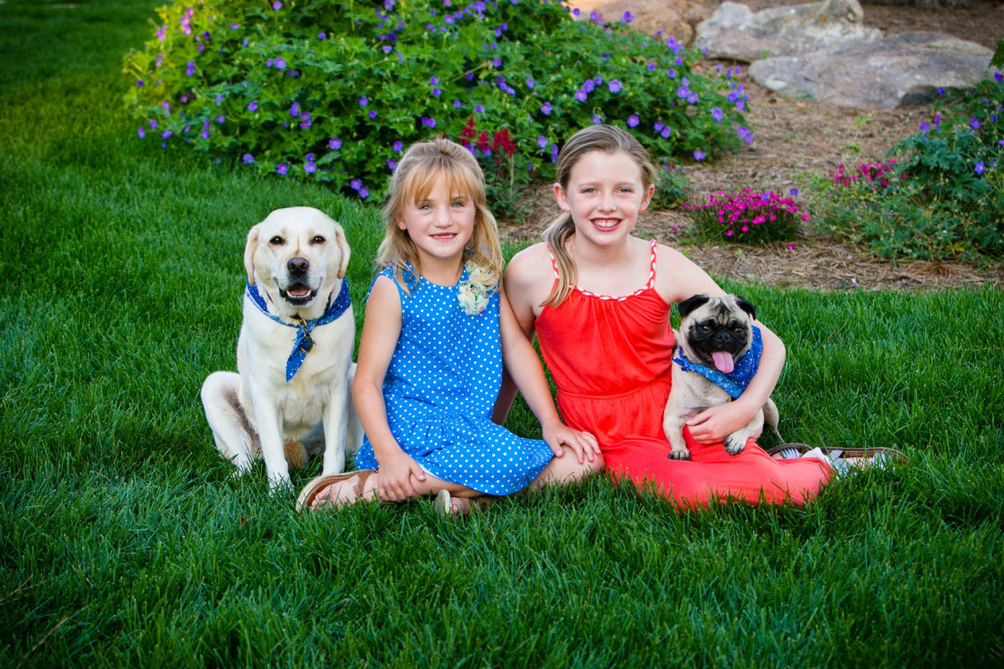 Family portraits at Highlands Ranch Mansion