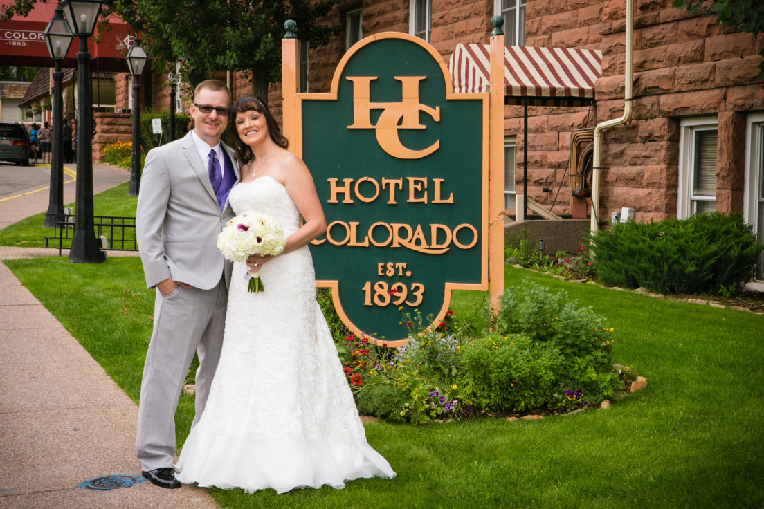 Hotel Colorado wedding